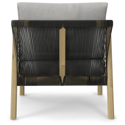 Palmetto - Outdoor Conversation Chair (Set of 2) - Silver