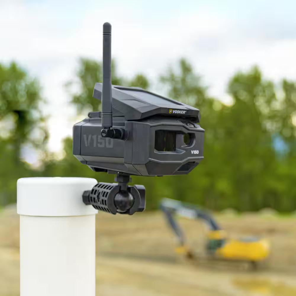 Solar Powered Wireless 4G LTE Cellular Outdoor Bullet Security Camera with Rechargeable Battery