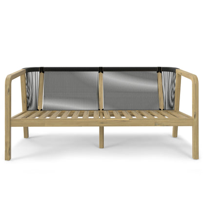 Palmetto - Outdoor Sofa - Silver