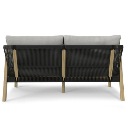 Palmetto - Outdoor Sofa - Silver
