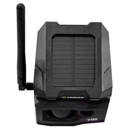 Solar Powered Wireless 4G LTE Cellular Outdoor Bullet Security Camera with Rechargeable Battery