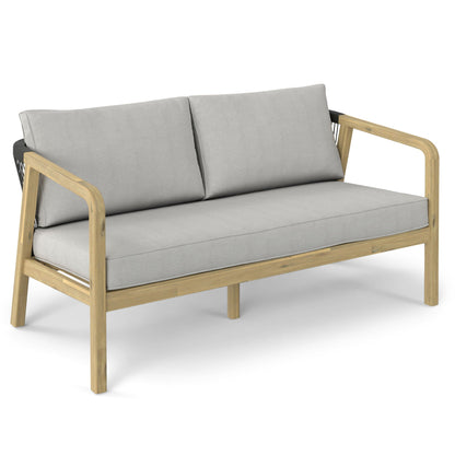 Palmetto - Outdoor Sofa - Silver