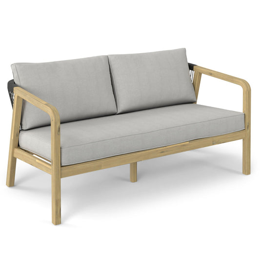 Palmetto - Outdoor Sofa - Silver