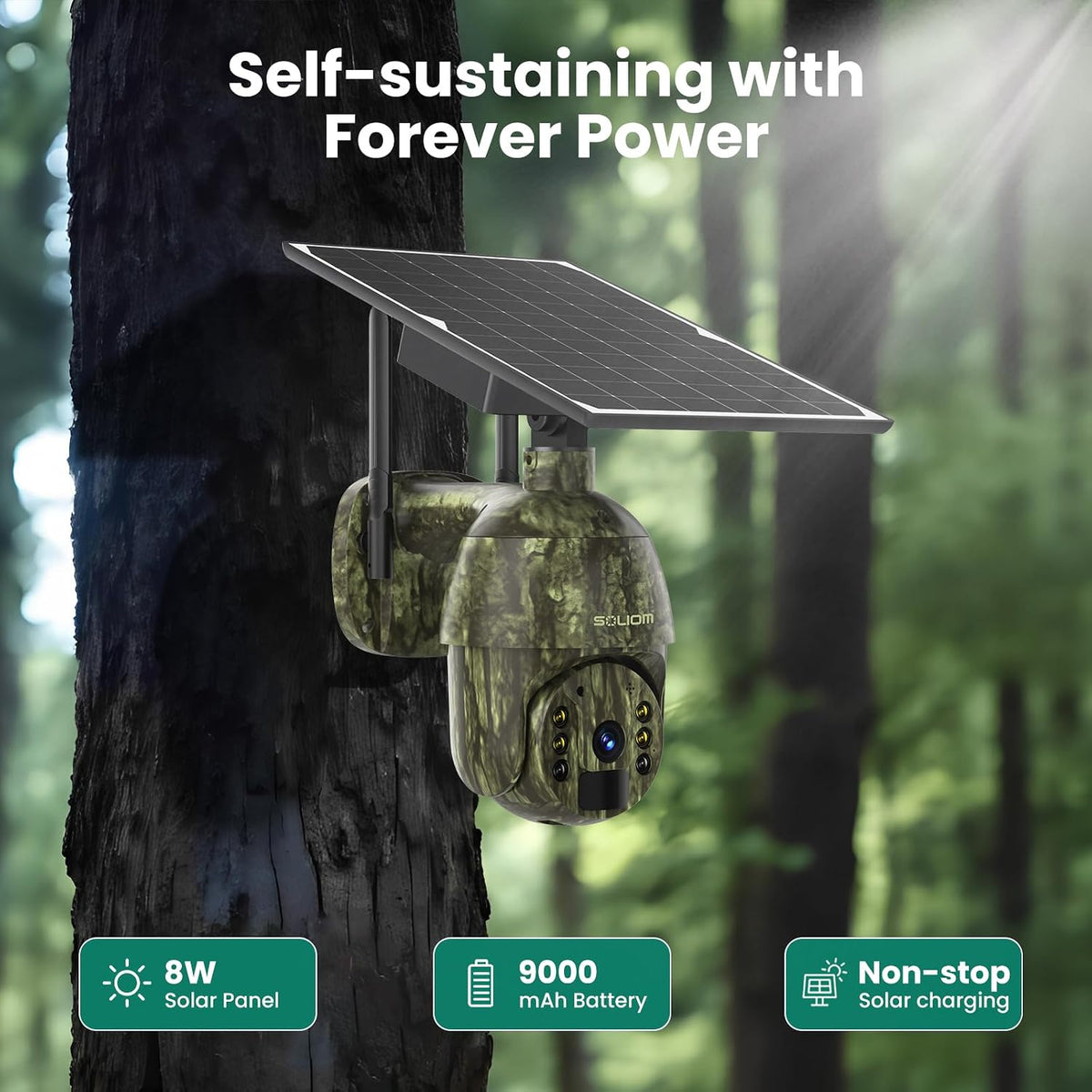 4G LTE Cellular Cameras, Solar Security Cameras Wireless Outdoor