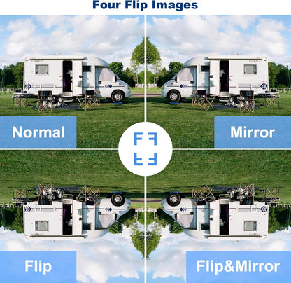 Wireless Backup Camera for Trucks, RV Backup Camera with HD Monitor