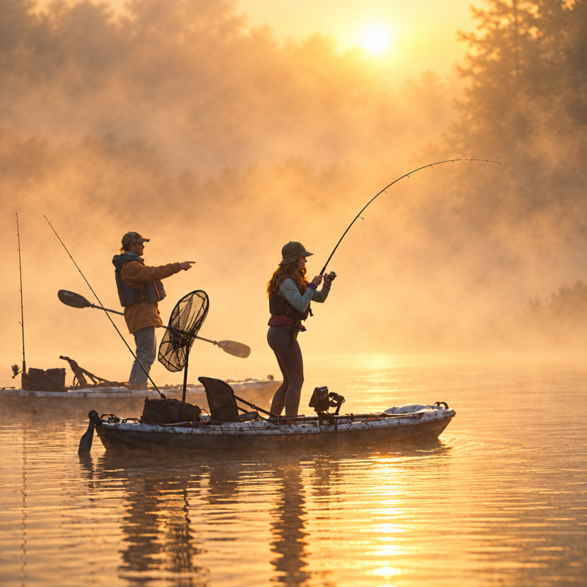 Catch HDII Premium Angler - Sit-On-Top Fishing Kayak - Hydryve Pedal System & Comfortable Ergocast Seat