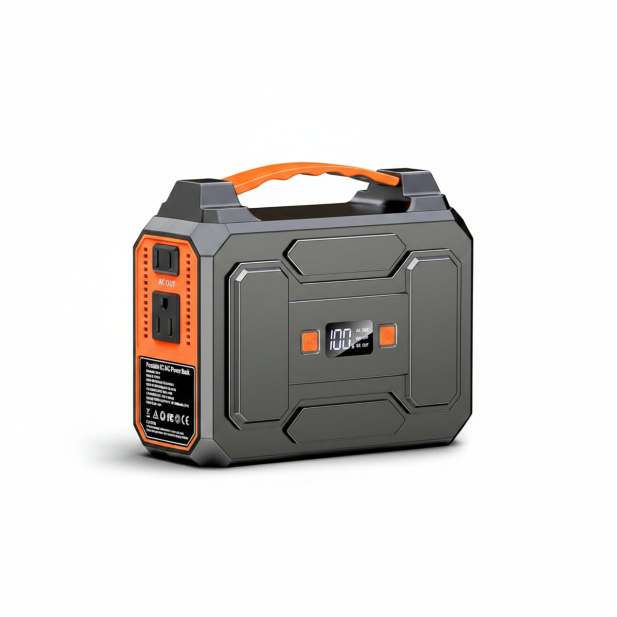 Solar Powered Generator 100W, Portable Power Station with Solar Panels 40W