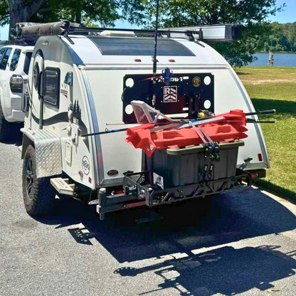 2" Hitch Swing-Away Cargo Carrier & Bike Rack | rucRak GUNNY