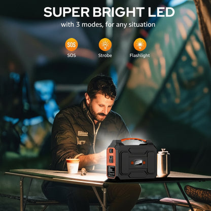Solar Powered Generator 100W, Portable Power Station with Solar Panels 40W